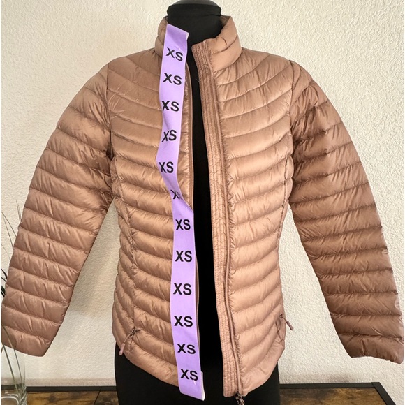 32 Degrees Heat Ultra lightweight down jacket, taupe, xsmall - Picture 4 of 7